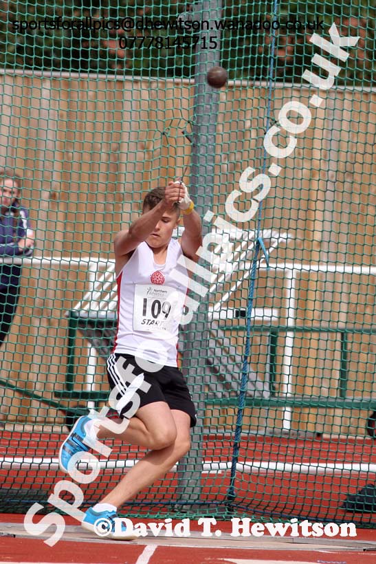 Boys under-15s hammer, Northern Under-13s, U-15s and 17s Championships. Photo: David T. Hewitson/Sports for All Pics